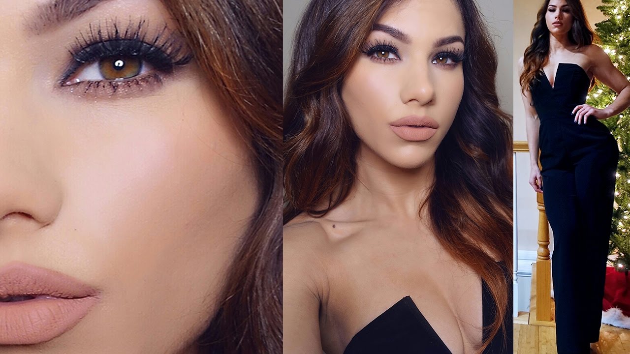 Get Ready With Me! Holiday Edition 2016 | Makeup + Outfit Idea