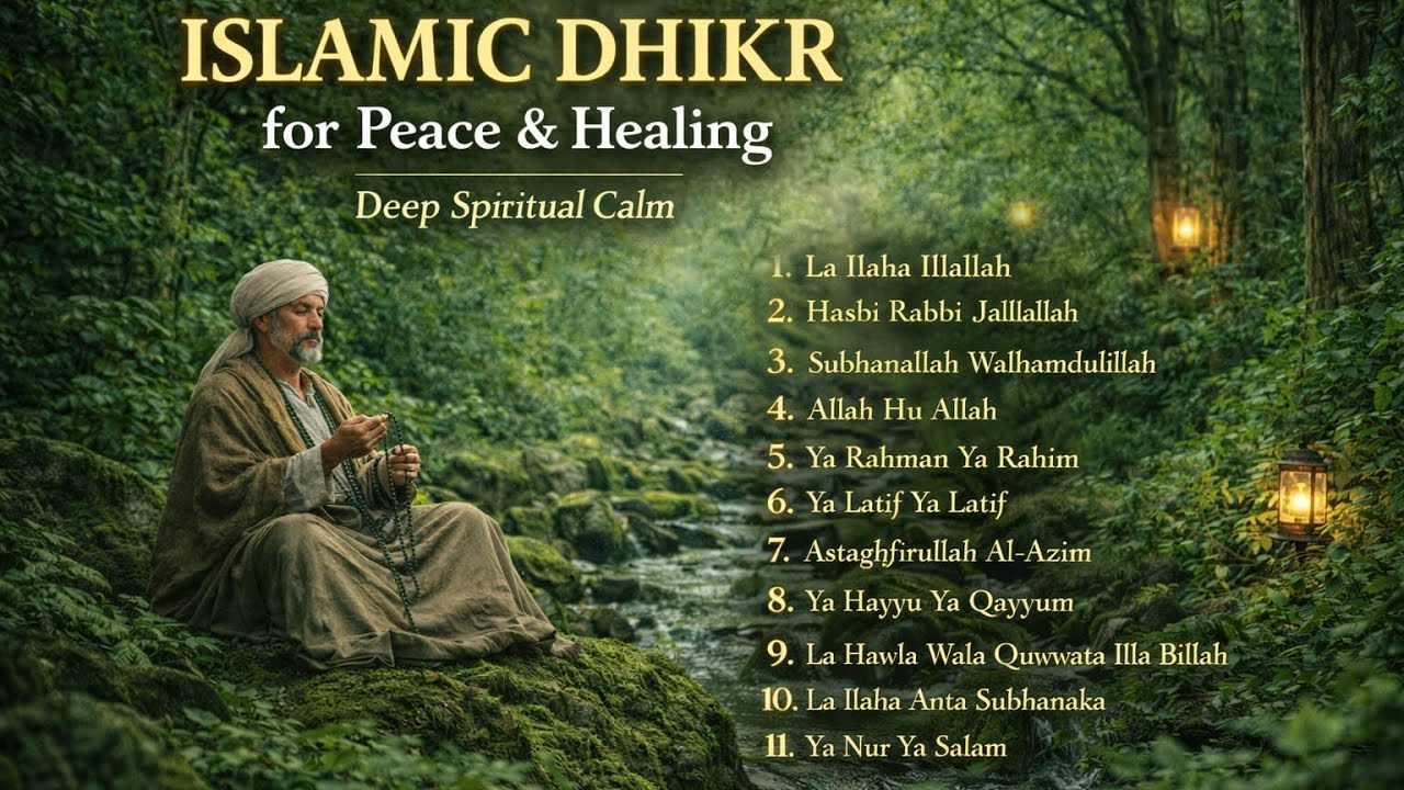 Most Powerful Islamic Dhikr for Peace, Healing & Spiritual Calm
