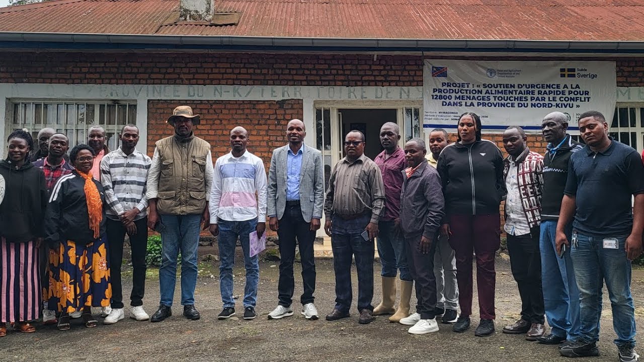Nyiragongo:Prince Mpabuka prend contact avec les services territoriaux 