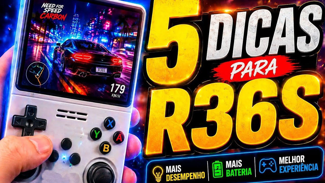 Eu Descobri as 5 MELHORES Dicas para o R36S!
