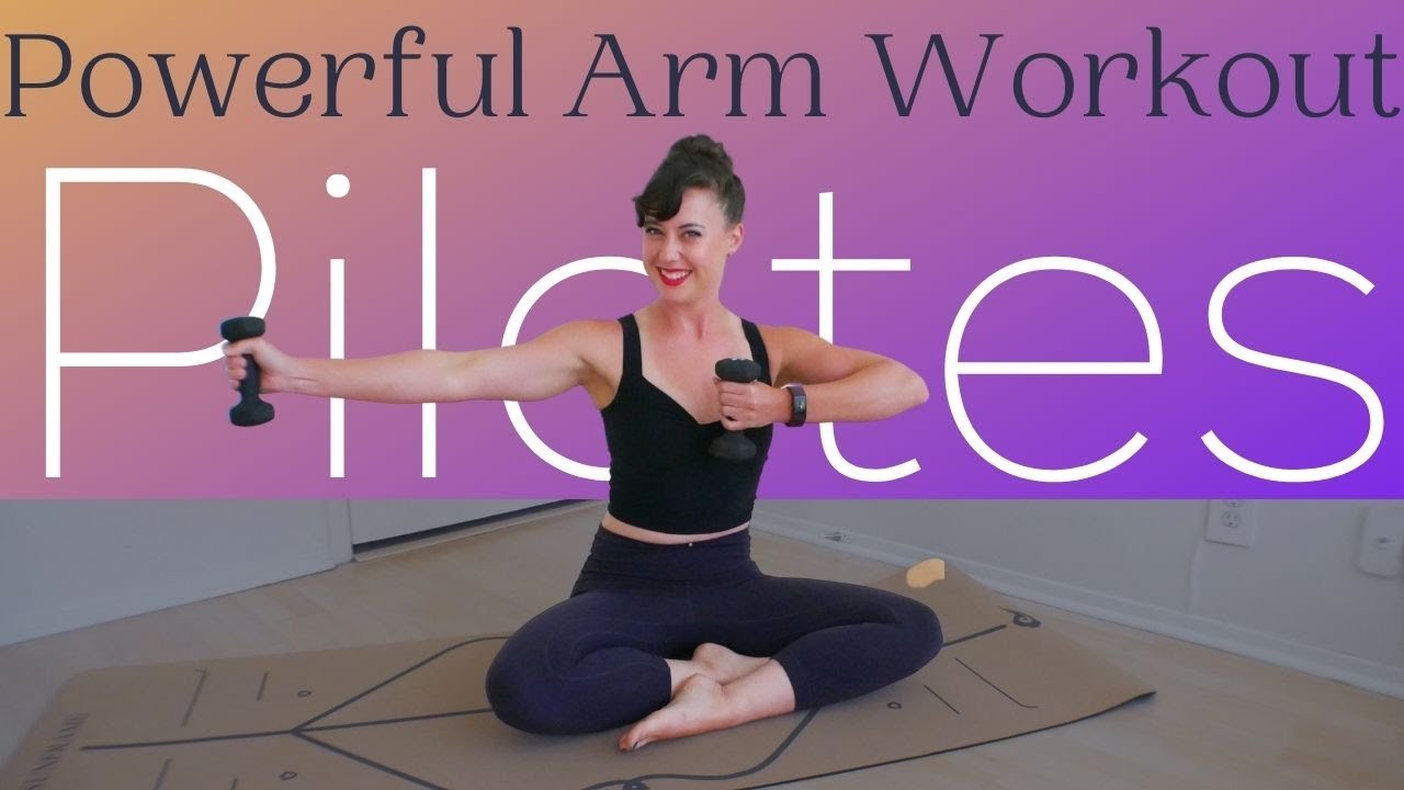 10 Minutes To Tone Your Arms | Pilates with Weights