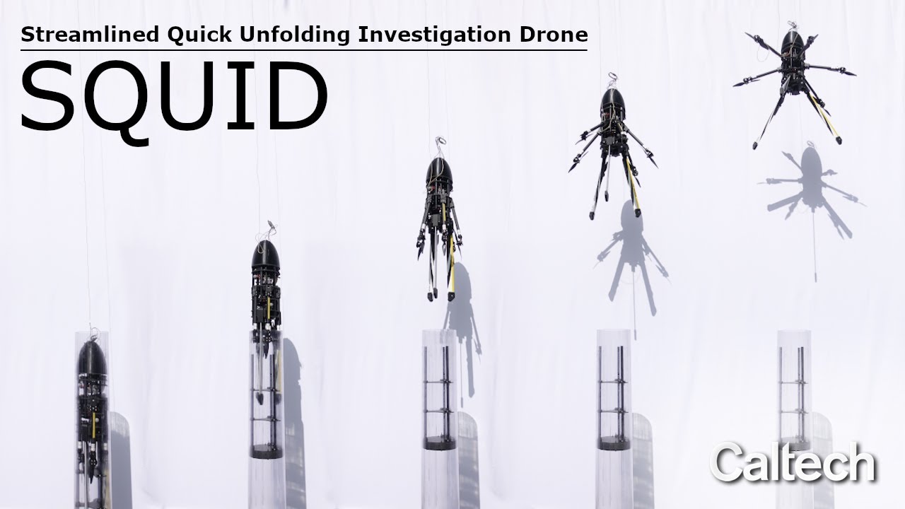 Design and Autonomous Stabilization of a Ballistically Launched Multirotor