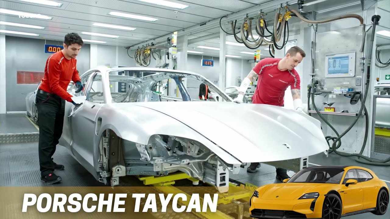 How Porsche Taycan Is Built From Start To Finish!