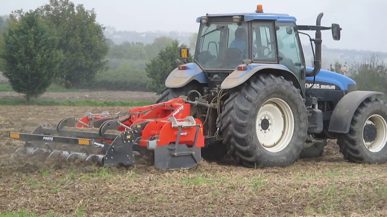 New Holland TM165 + dissodatore Pasto' Scorpione - 21-10-2017