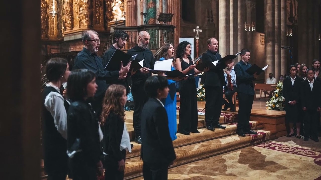 Canto de Ultreia. RESONET. Dir: Fernando Reyes. Catedral de Santiago. Día de Santiago e Galicia