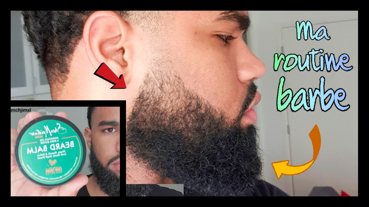 🔥 ROUTINE BARBE MATIN ! 🔥 #sheamosituremen #barbe #routine #beaute #soin #barbesoin