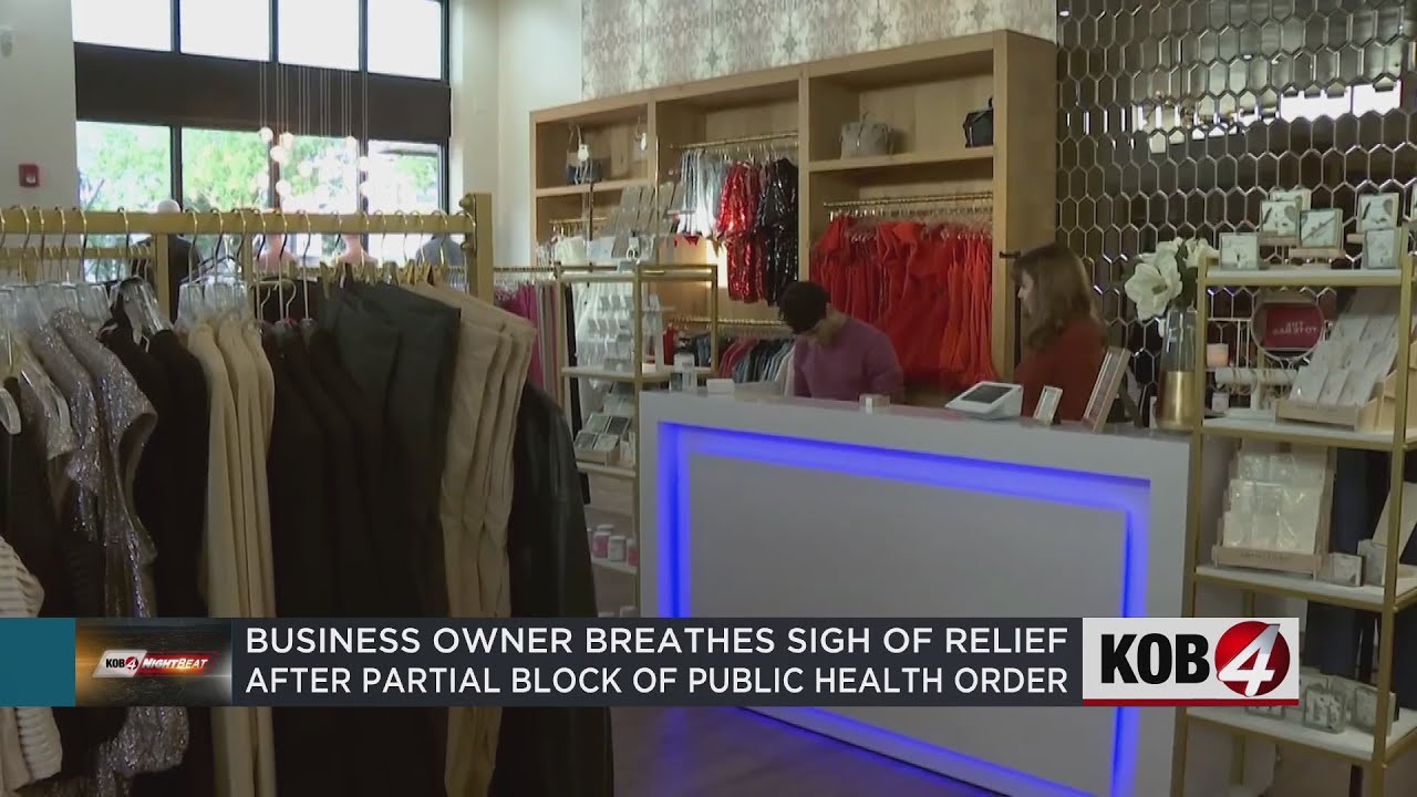 Business owners, New Mexicans respond to judge’s blocking of public health order