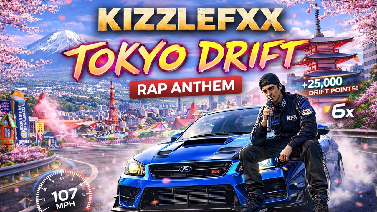 FORZA HORIZON 6 - TOKYO DRIFT RAP | KIZZLE FXX 🏁🔥