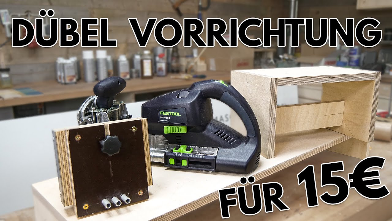 Die beste Alternative zu Festool, Lamello und Mafell - Dübel-Vorrichtung, die funktioniert