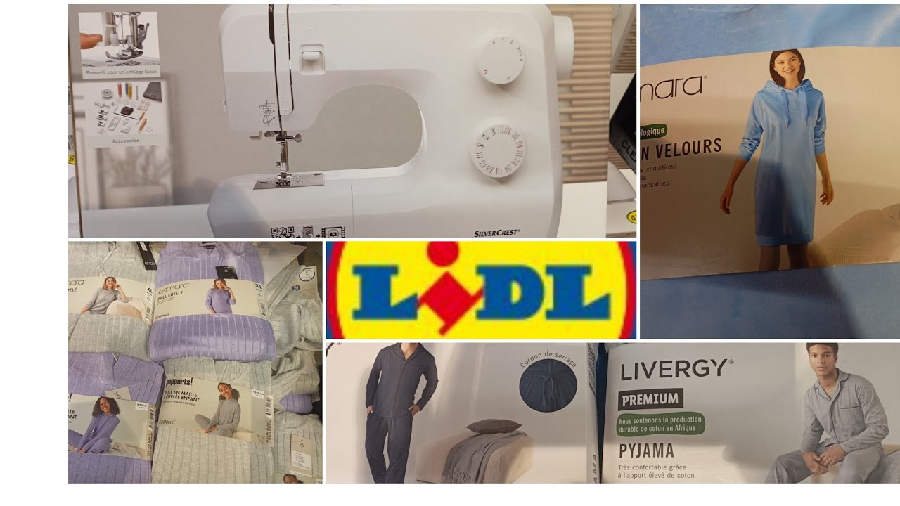 🚨جديد ليدل📢جابو بيجامات👌مكينة الخياطة #lidl #bonplan #promo #تخفيضات