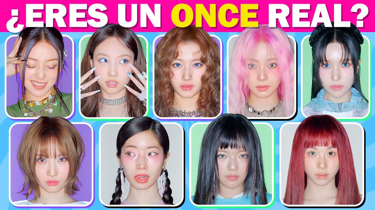¿Cuánto sabes de TWICE? JUEGOS + QUIZ KPOP 2025 ¿Eres un ONCE real?