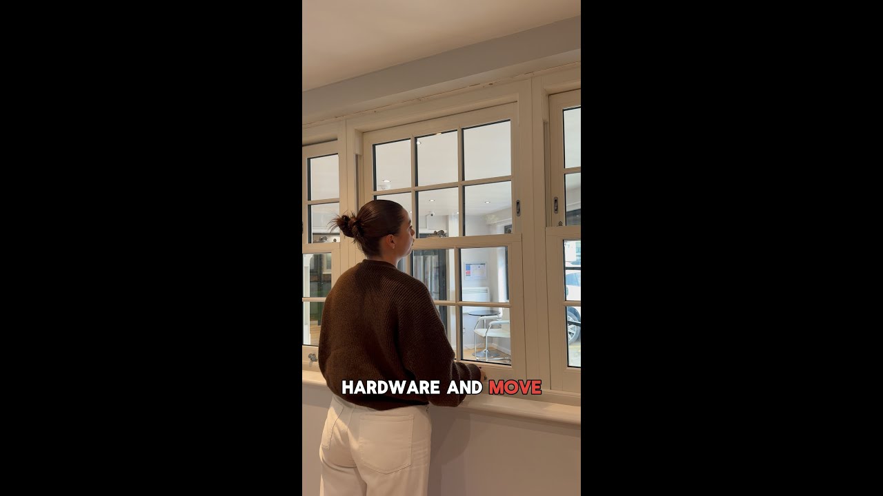 How to use sliding sash windows