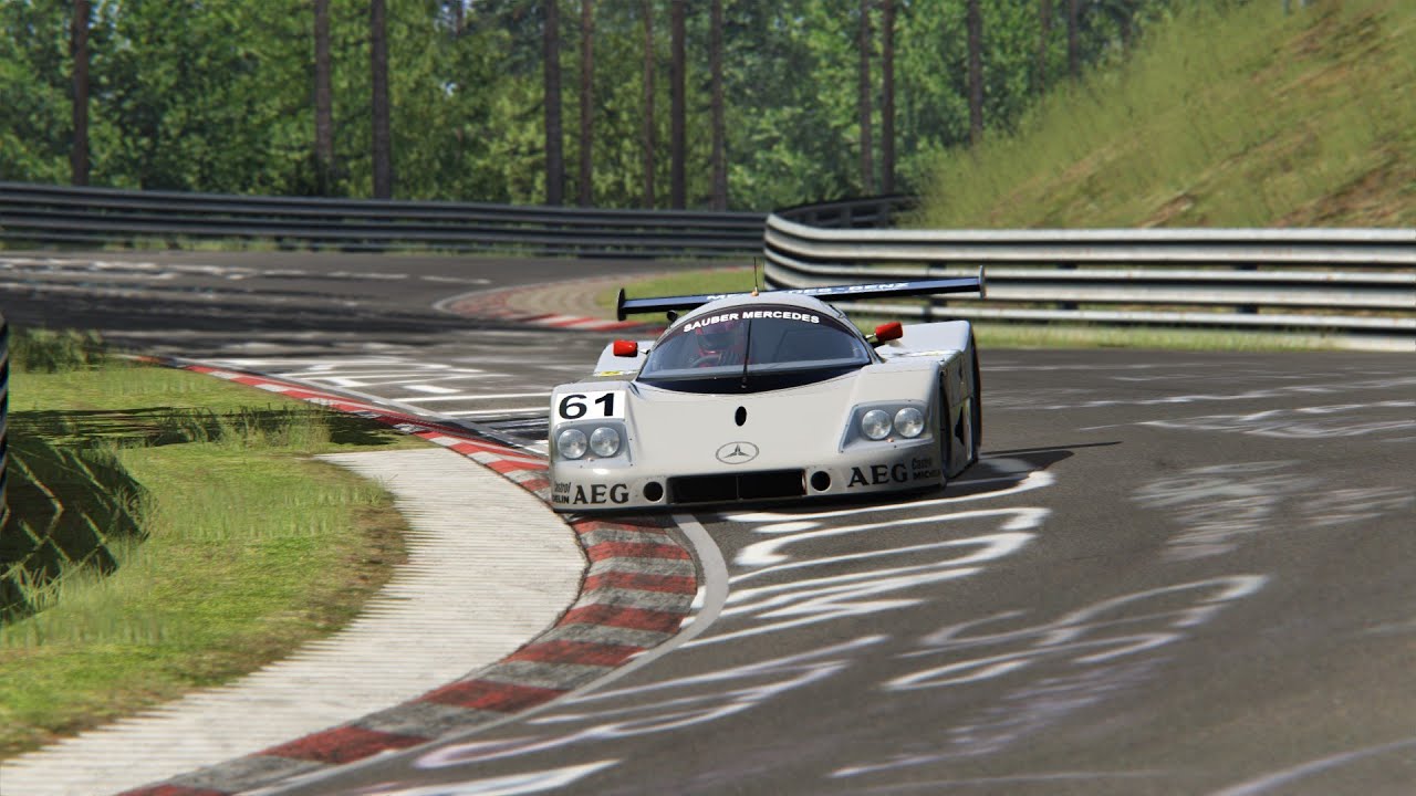 Assetto Corsa - Sauber Mercedes C9 @ Nordschleife Former RSR World Record 6:11.263
