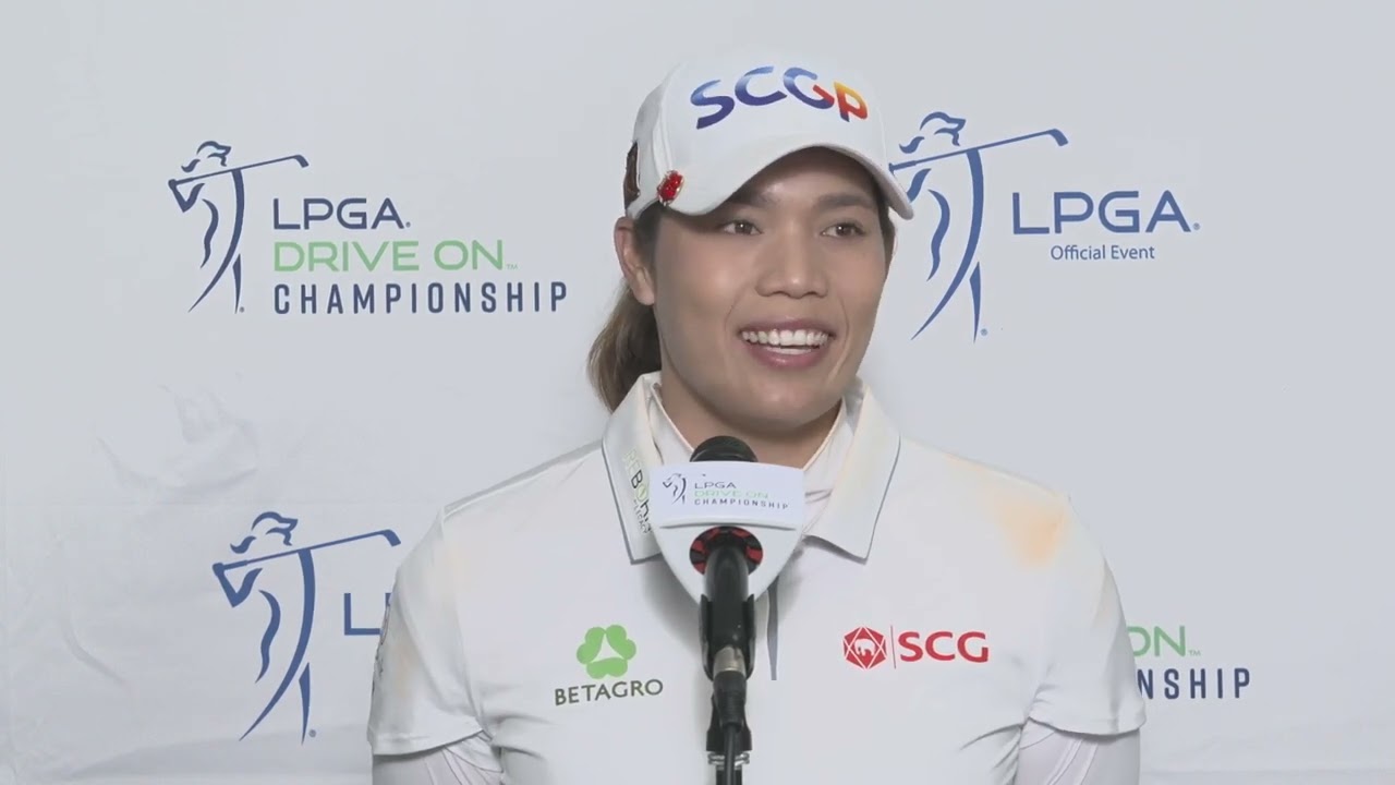 Ariya Jutanugarn Saturday Flash Interview 2023 LPGA Drive on Championship &copy; LPGA Tour