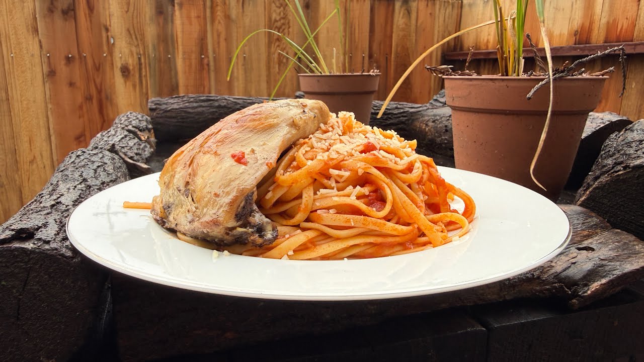 Cosinando una pasta estilo Pomodoro/. Segunda parte 