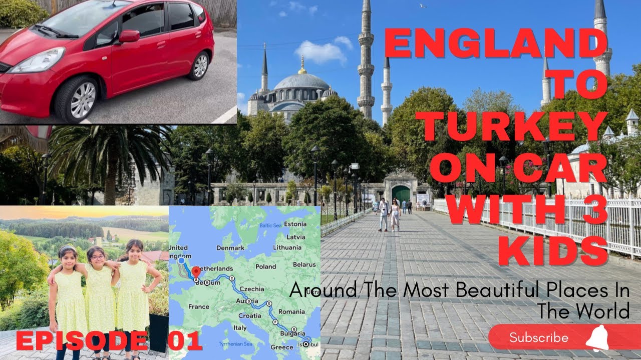 Driving from England to Turkey via Euro tunnel 2022 Episode 01