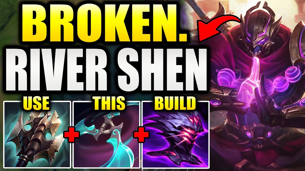 НИКТО не играет в SHEN Jungle&hellip; Но он на самом деле СЛОМАН с ПРАВИЛЬНОЙ сборкой! (Вам стоит попроб...