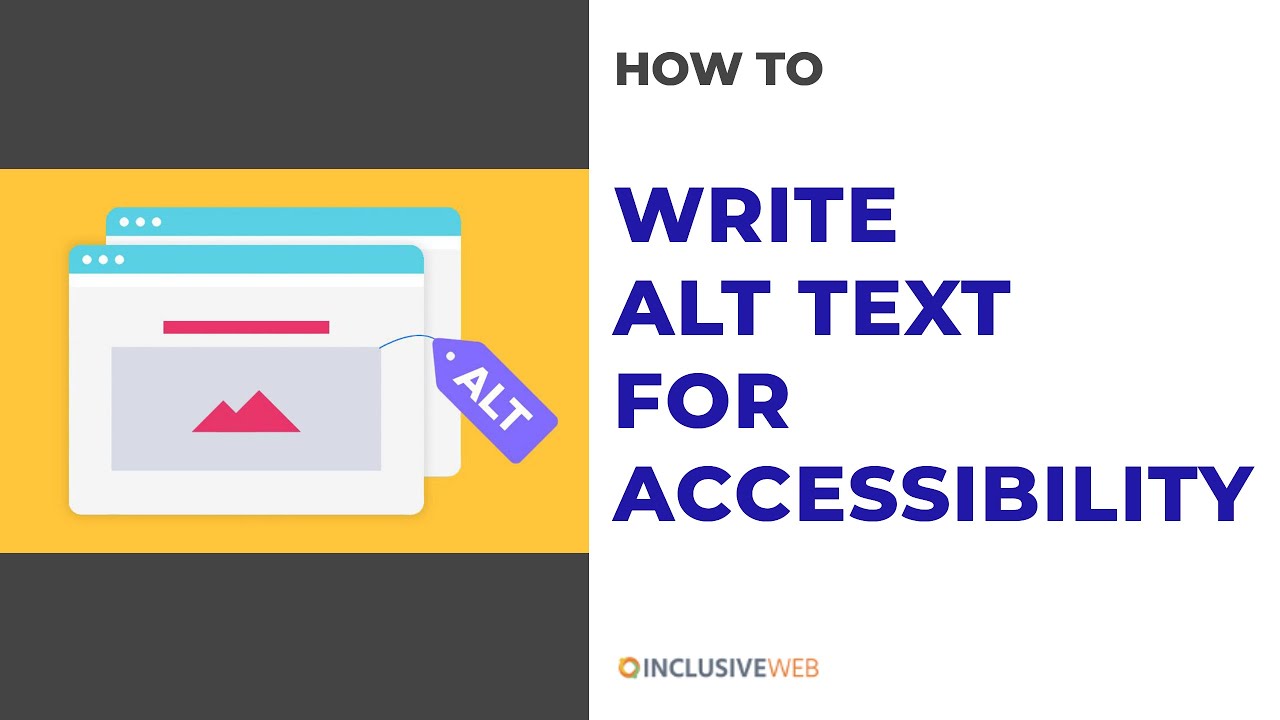 Write Alt Text for Digital Accessibility