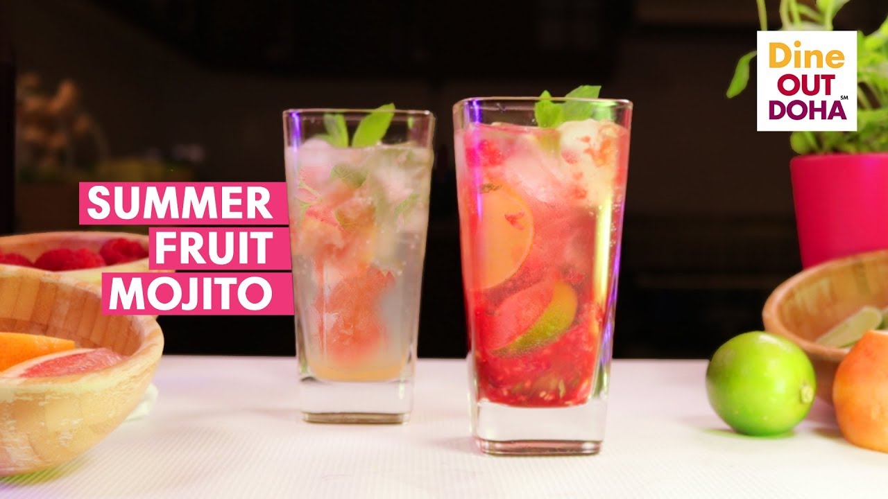 Dine Out Doha: Refreshing summer fruit mojito recipes