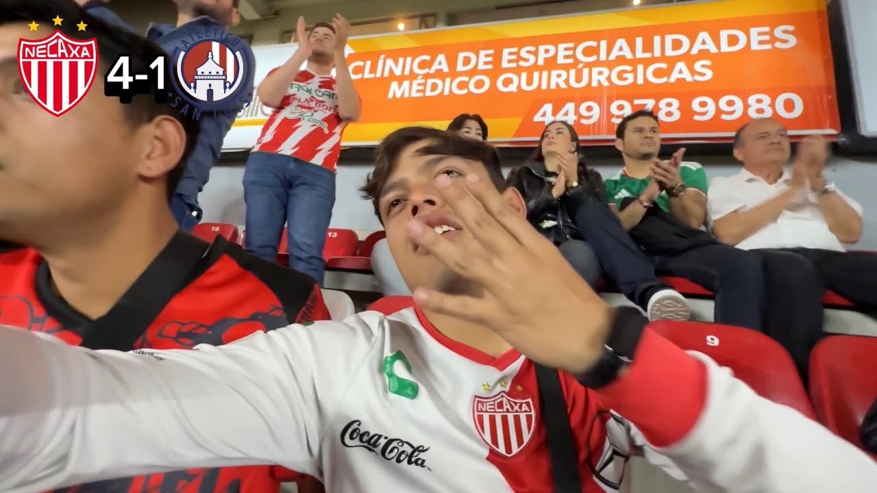 NECAXA GOLEA EN CASA 😱/ Necaxa VS San Luis / El De La Paz 