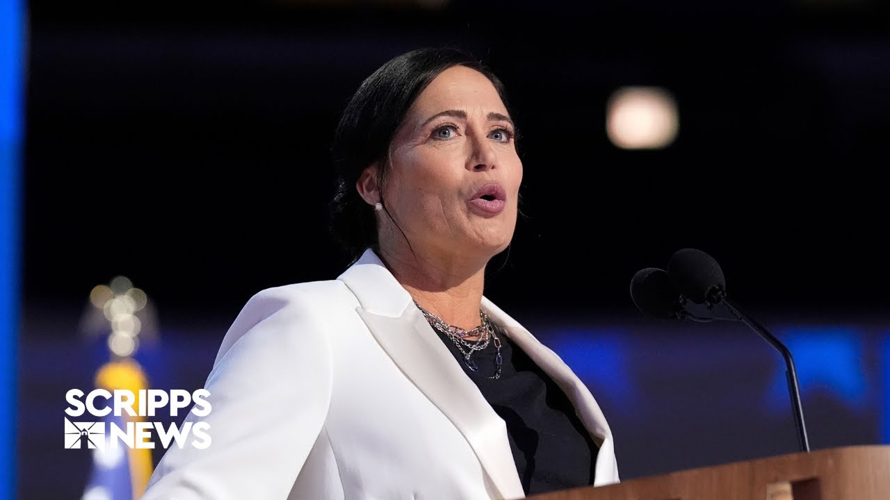 Former Trump official Stephanie Grisham endorses Kamala Harris at DNC