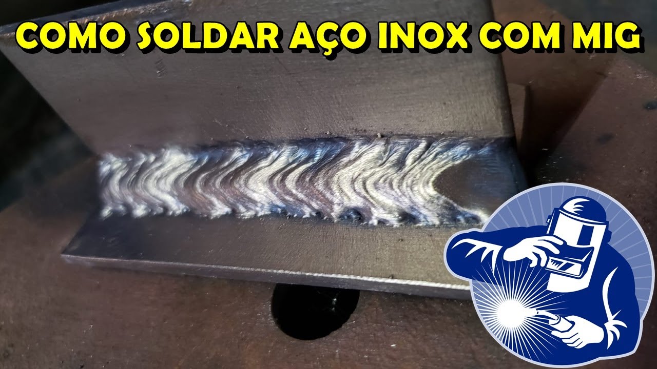 Como Soldar Aço Inox com Mig + Preparação da Máquina