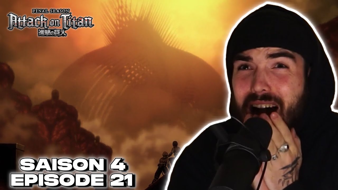 LE GRAND TERRASSEMENT ! | Attack On Titan 4x21 Reaction (ANIME ONLY)