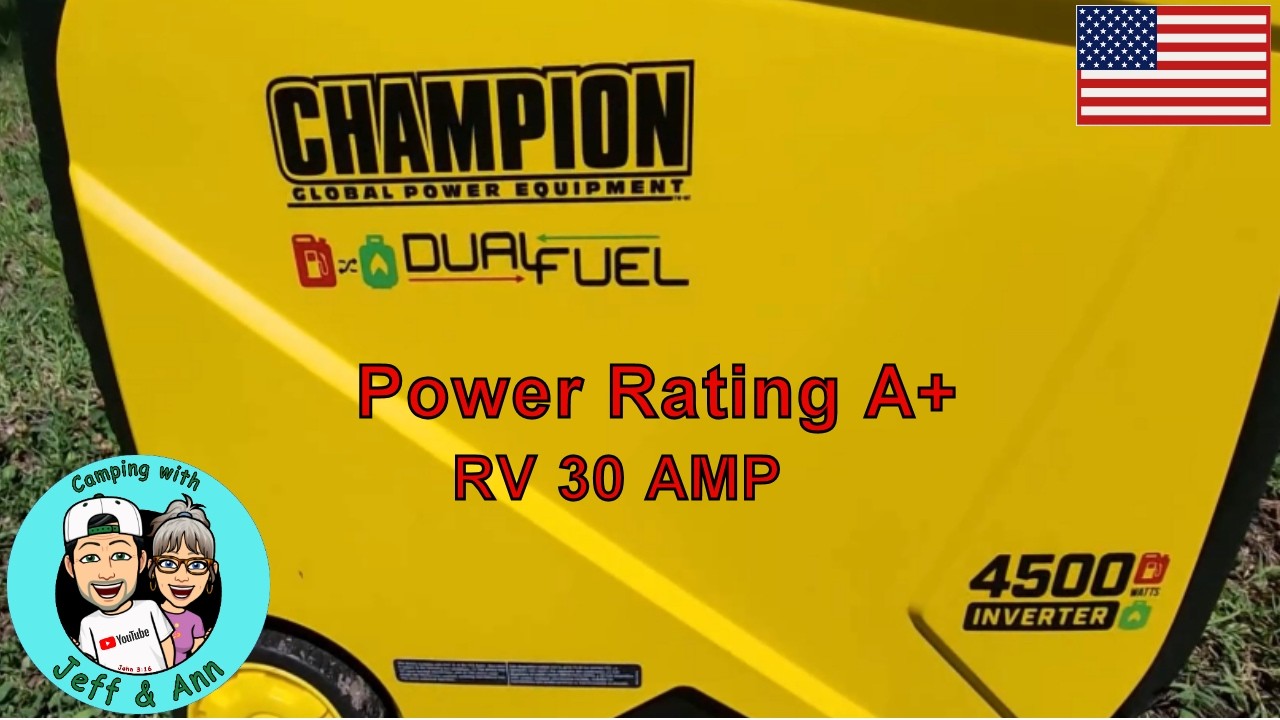 Can It Run Our RV? Champion 4500 Inverter Generator - Electric Start