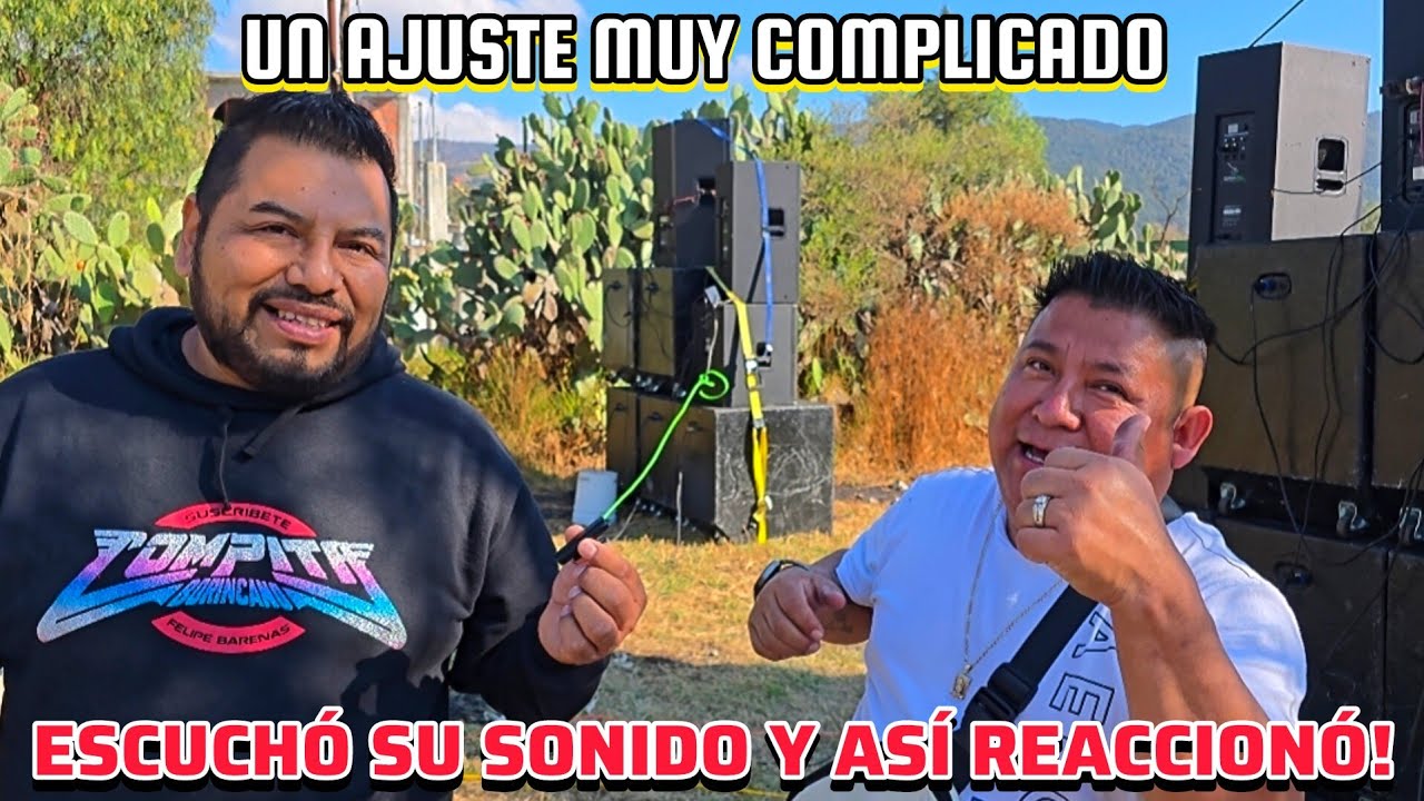 Llegó de USA para oir por Primera vez su Audio y quedó Maravillado//Había muchos Detalles!