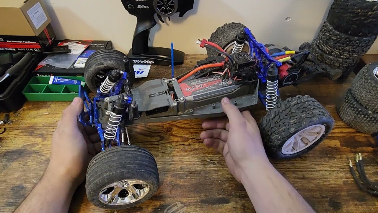 Traxxas Rustler: Update on the GoolRC 4300KV motor