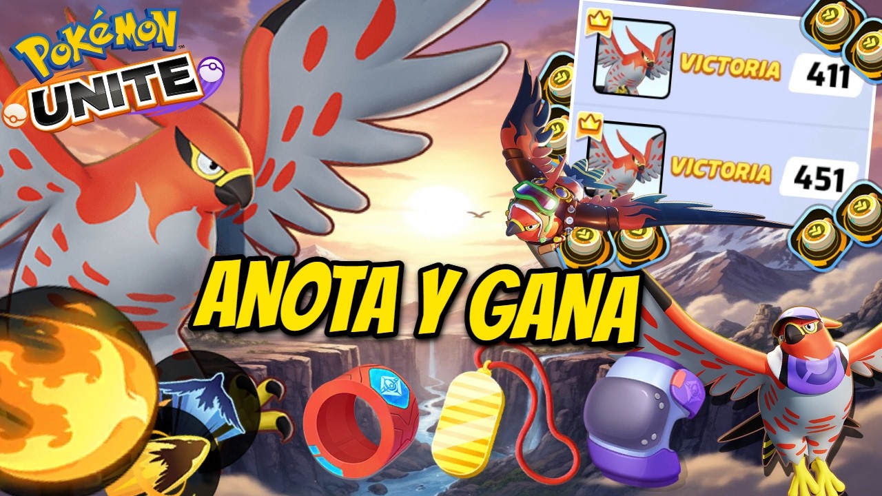 NADIE ME PARA: TALONFLAME es CLAVE. | Pokémon Unite