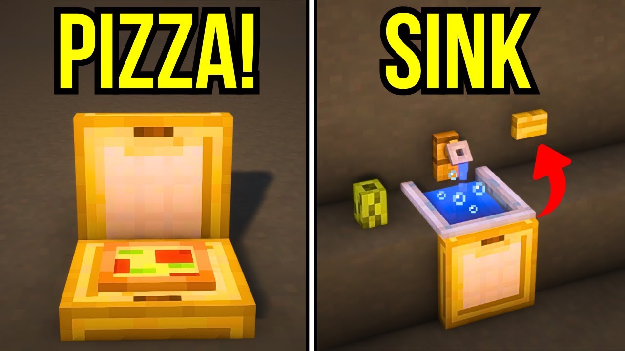 Minecraft: 10+ Modern Kitchen Build Hacks & Ideas!