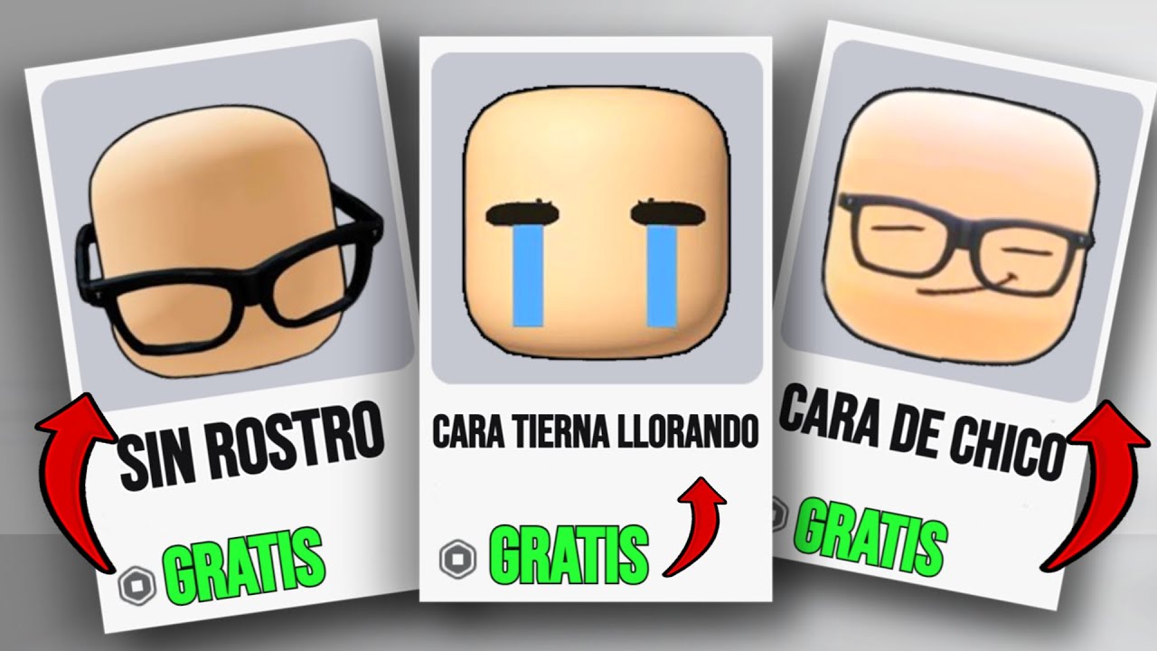 CONSIGUE CARAS GRATIS en ROBLOX Y COM&Oacute; CREAR TUS PROPIAS CARAS con LA NUEVA FUNCI&Oacute;N DE ROBLOX