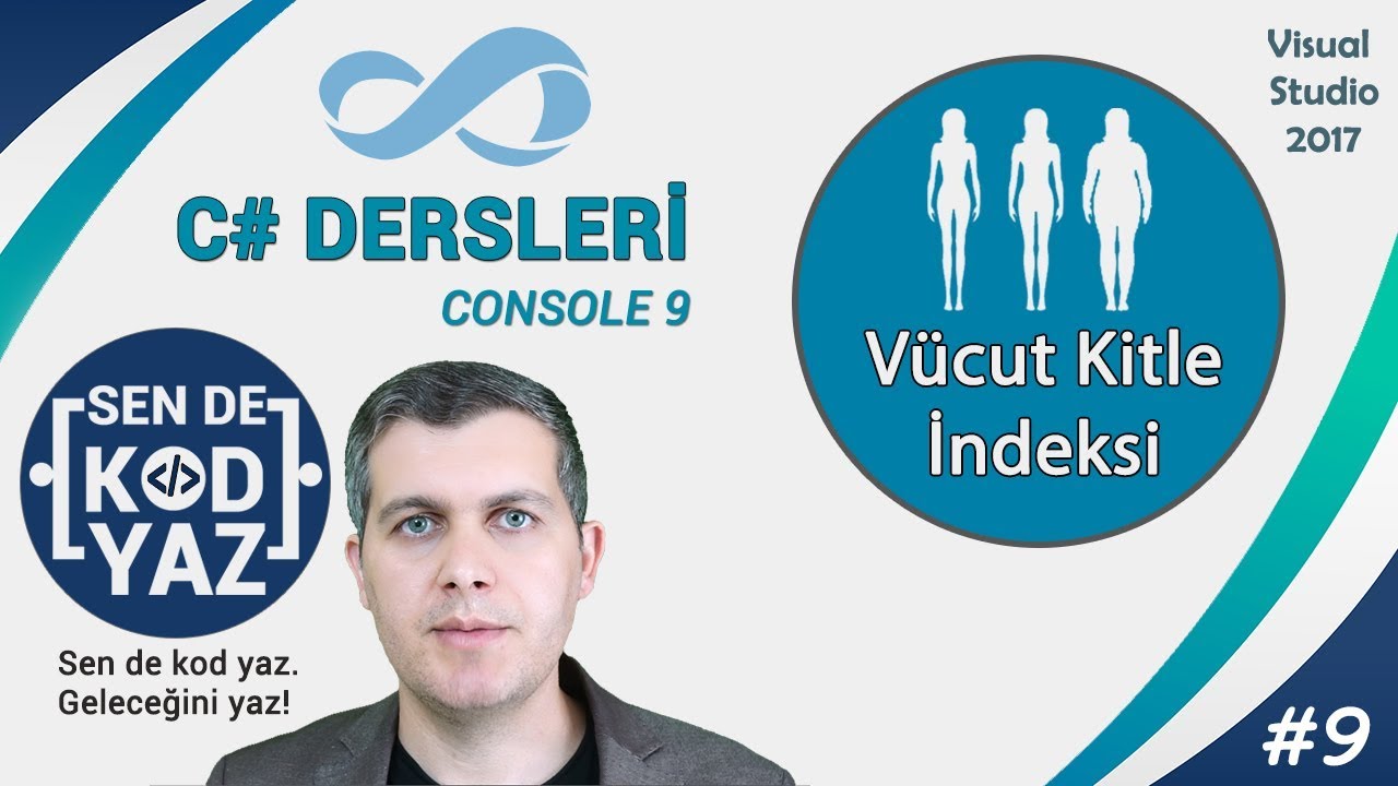 c# dersleri, if else if video anlatım vücut kitle indeksi, Visual Studio 2015 Dersleri