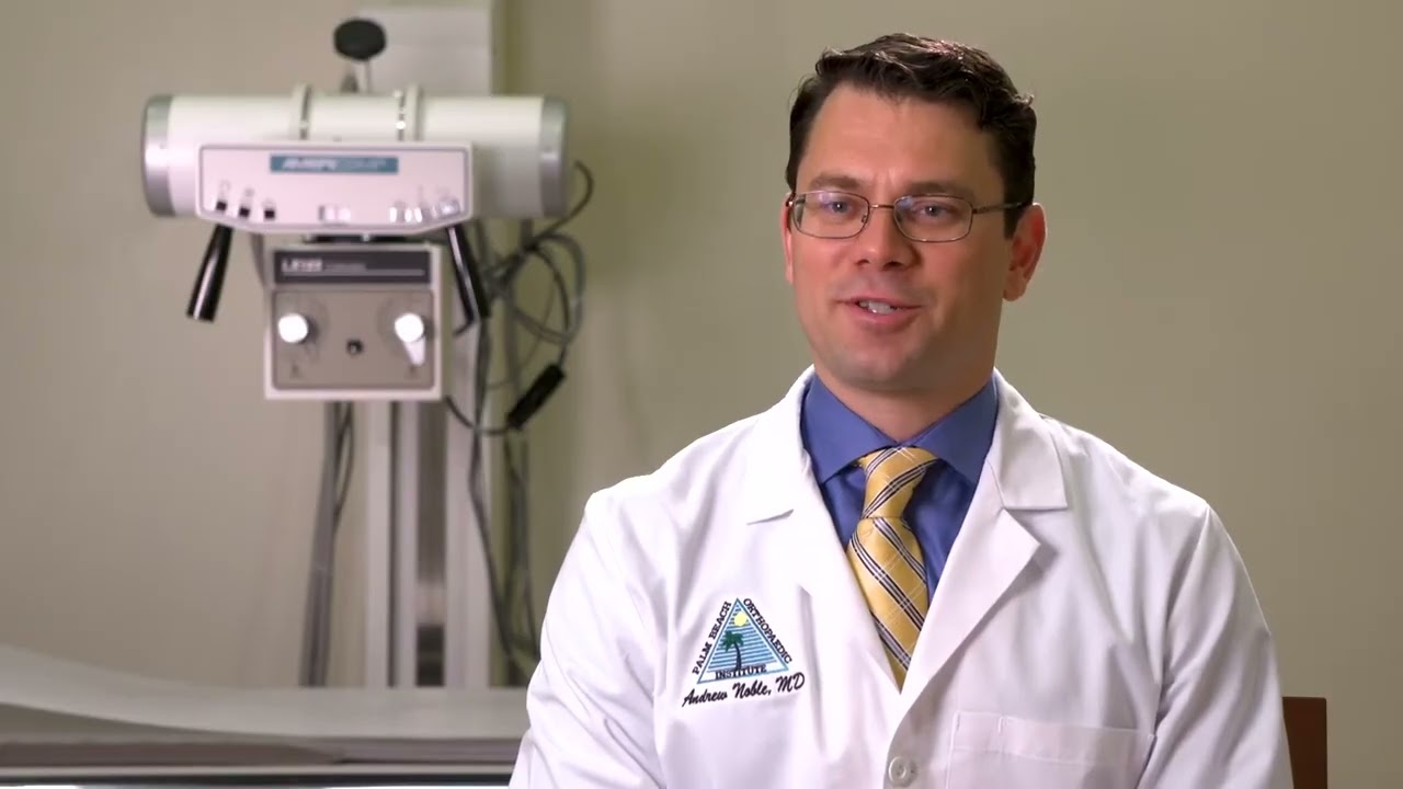 Meet Dr. Andrew R. Noble | Rapid Recovery Joint Replacement at Palm Beach Orthopaedic Institute