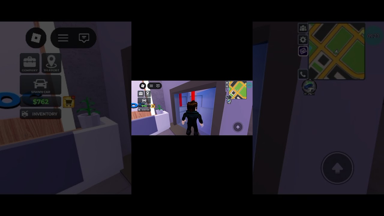 Playing taxi boss in roblox