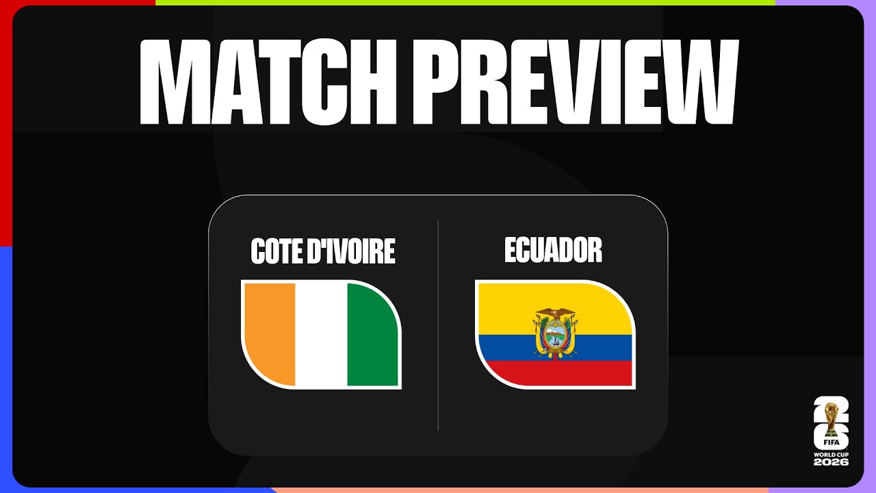 Match Preview: Cote d'Ivoire vs Ecuador In The City Of Brotherly Love