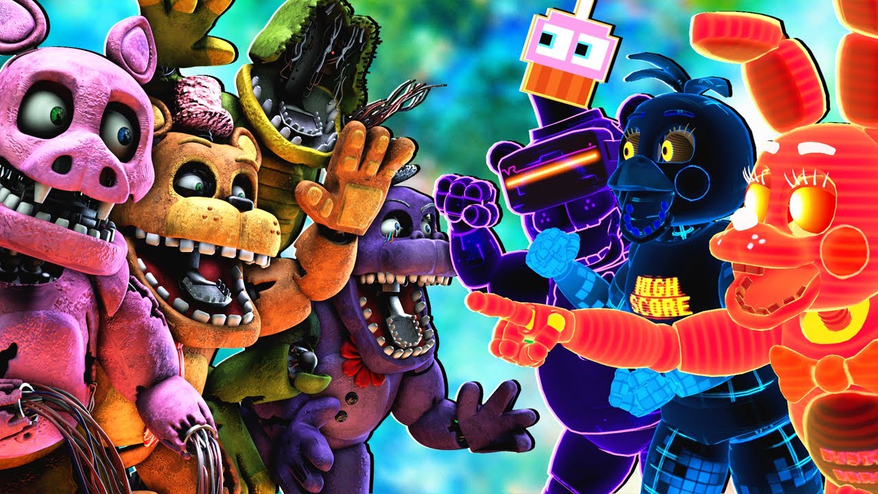 [SFM FNaF] Withered Melodies vs Arcade Mayhem