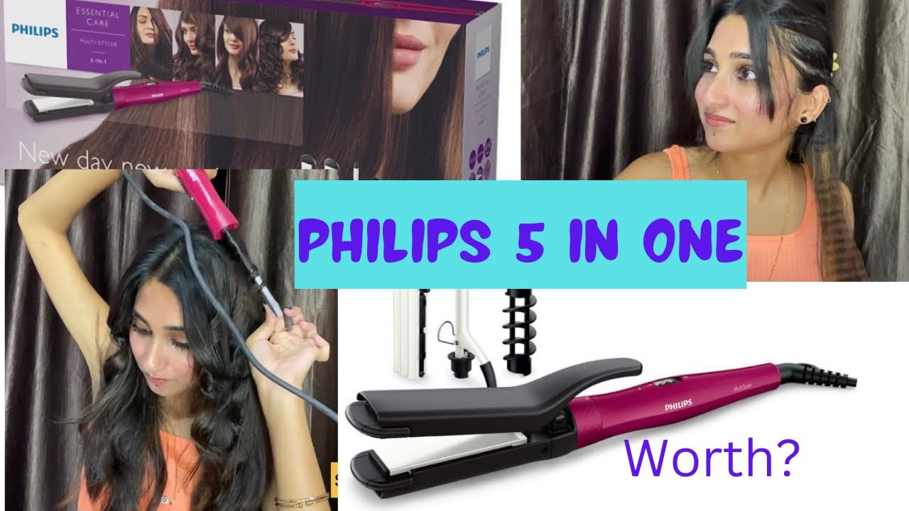 Philips HP8695/00 5 in one multi styler | demo & review |
