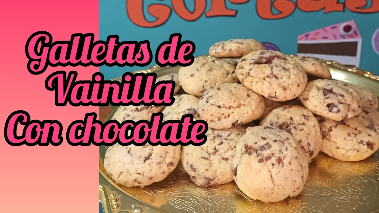 Galletas con trozos o chips de chocolate para emprender | Como Hacer Galletas #linatortas 