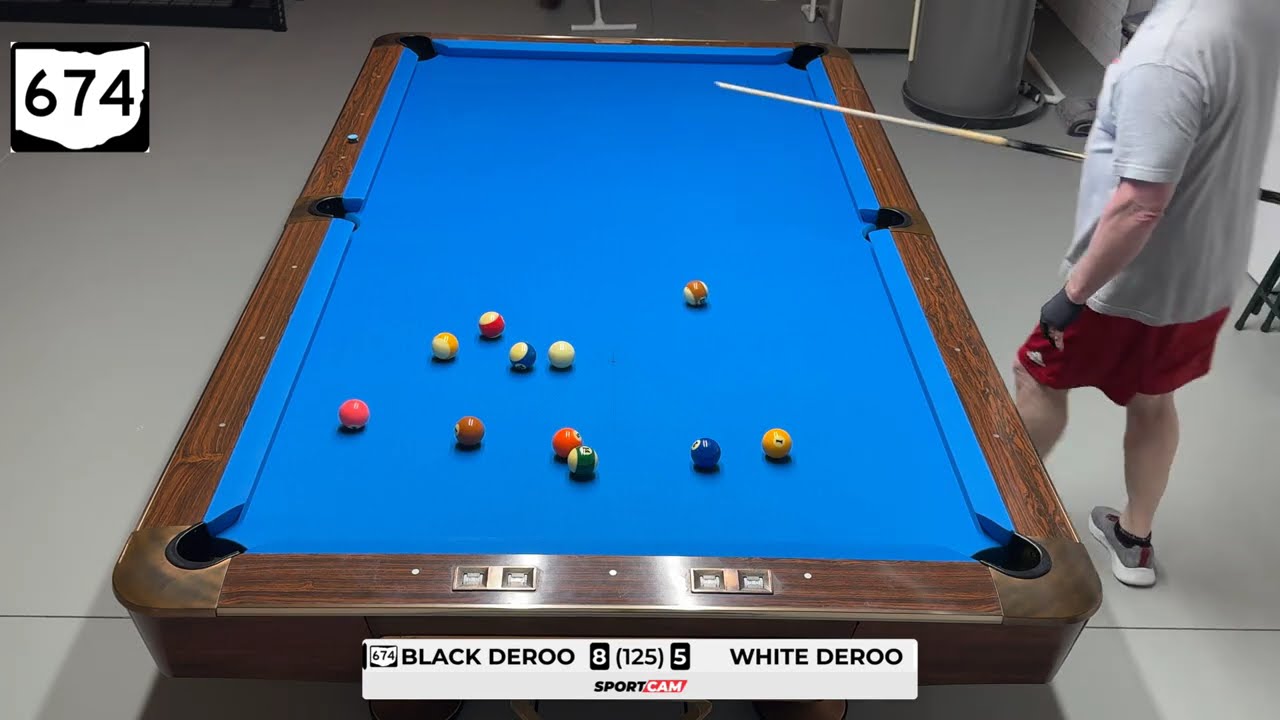 Black DeRoo v White DeRoo (125) 12-29-25 {27 ball run}