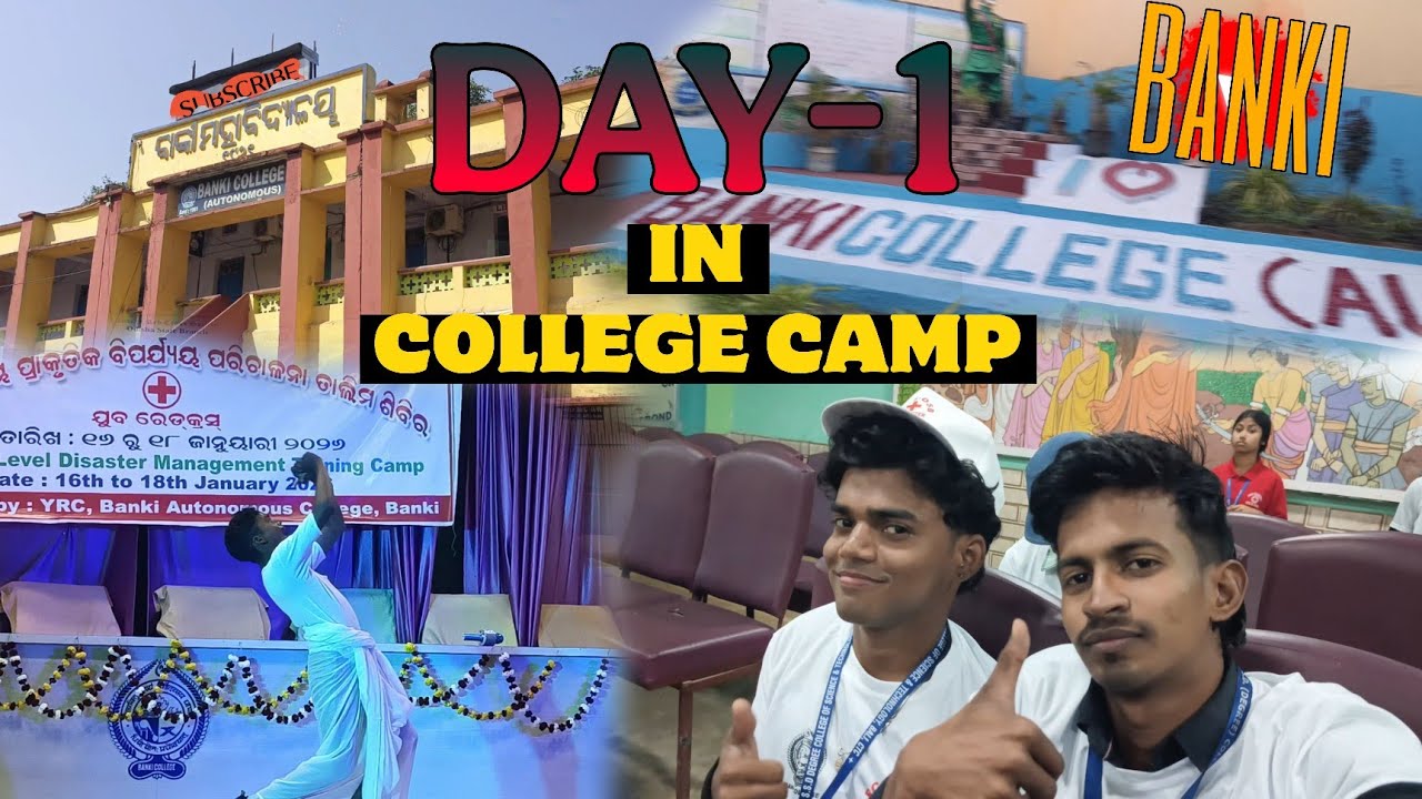YRC CAMP IN BANKI || DAY-1 || 