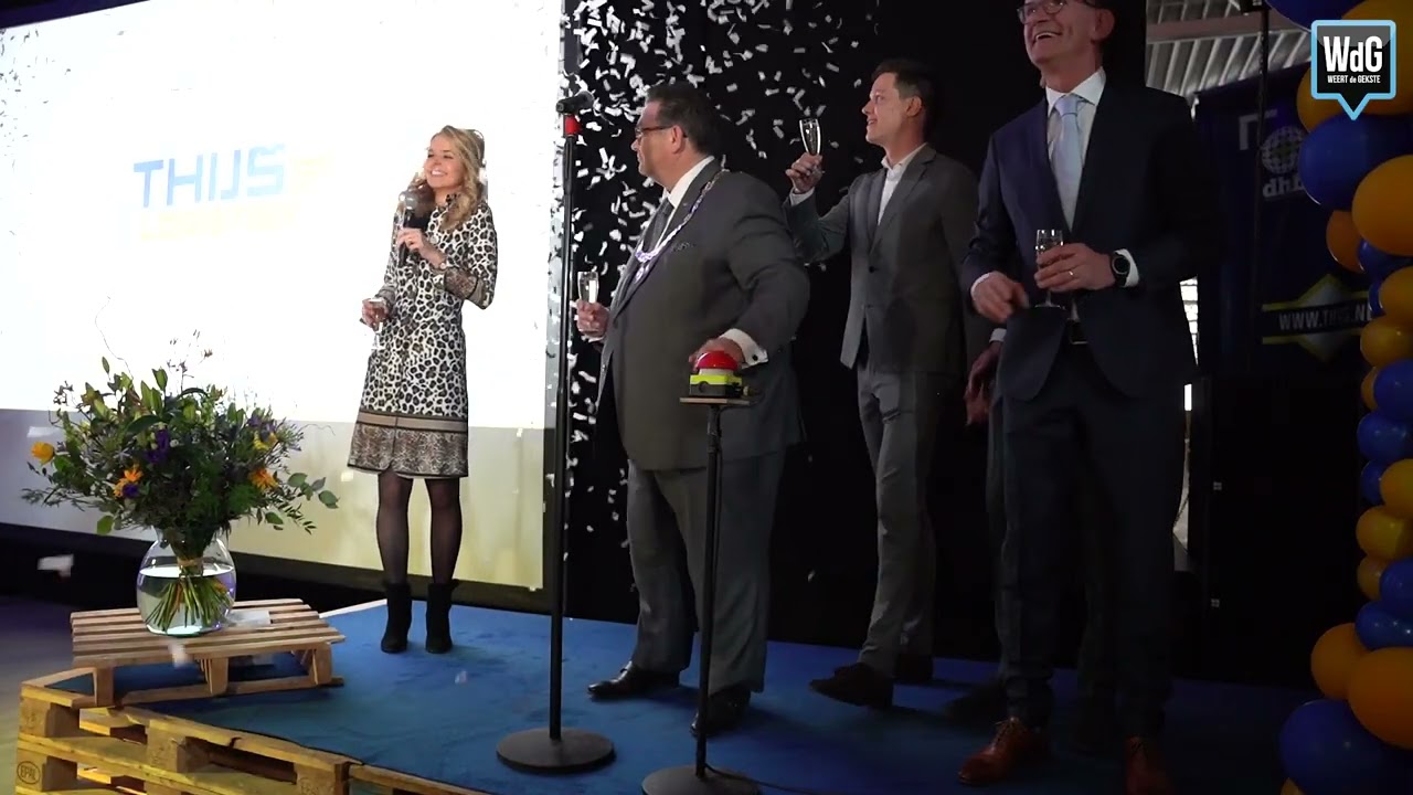 Officiele opening distributiecentrum Thijs Logistiek in Weert