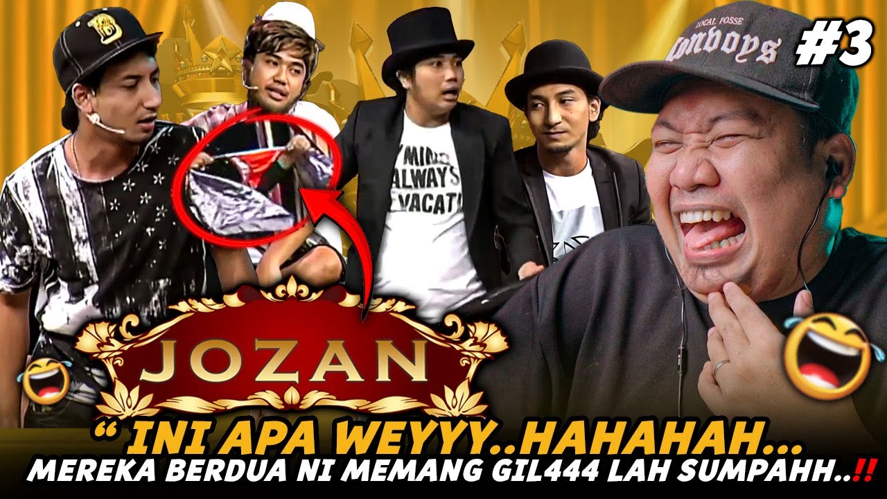 INI BUKAN LAWAK BIASA² 😲 🤣 ❗️ JOZAN | MAHARAJA LAWAK 2011 | REACTION