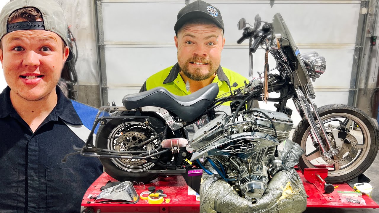 Disaster To Dream, Hillbilly’s Harley Engine Arrives!