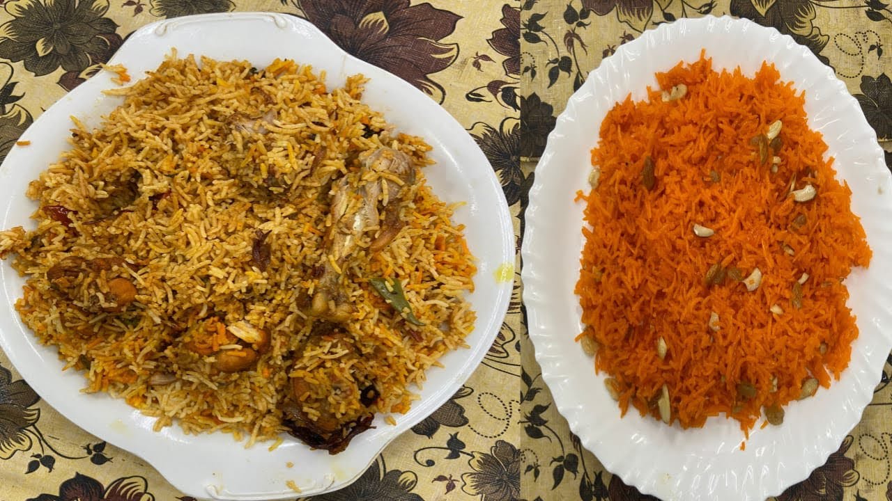 Roza Iftar Party | Roza Iftar Biryani Zarda Recipe | Ramdan special biryani | Ramzan Special desert 