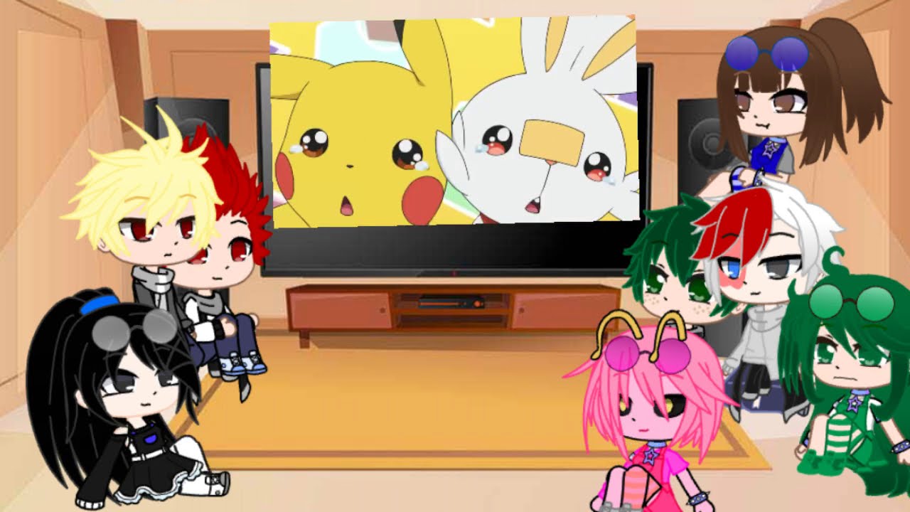 Bnha reaccionan a Pokemon viaje especial 18.019 sub