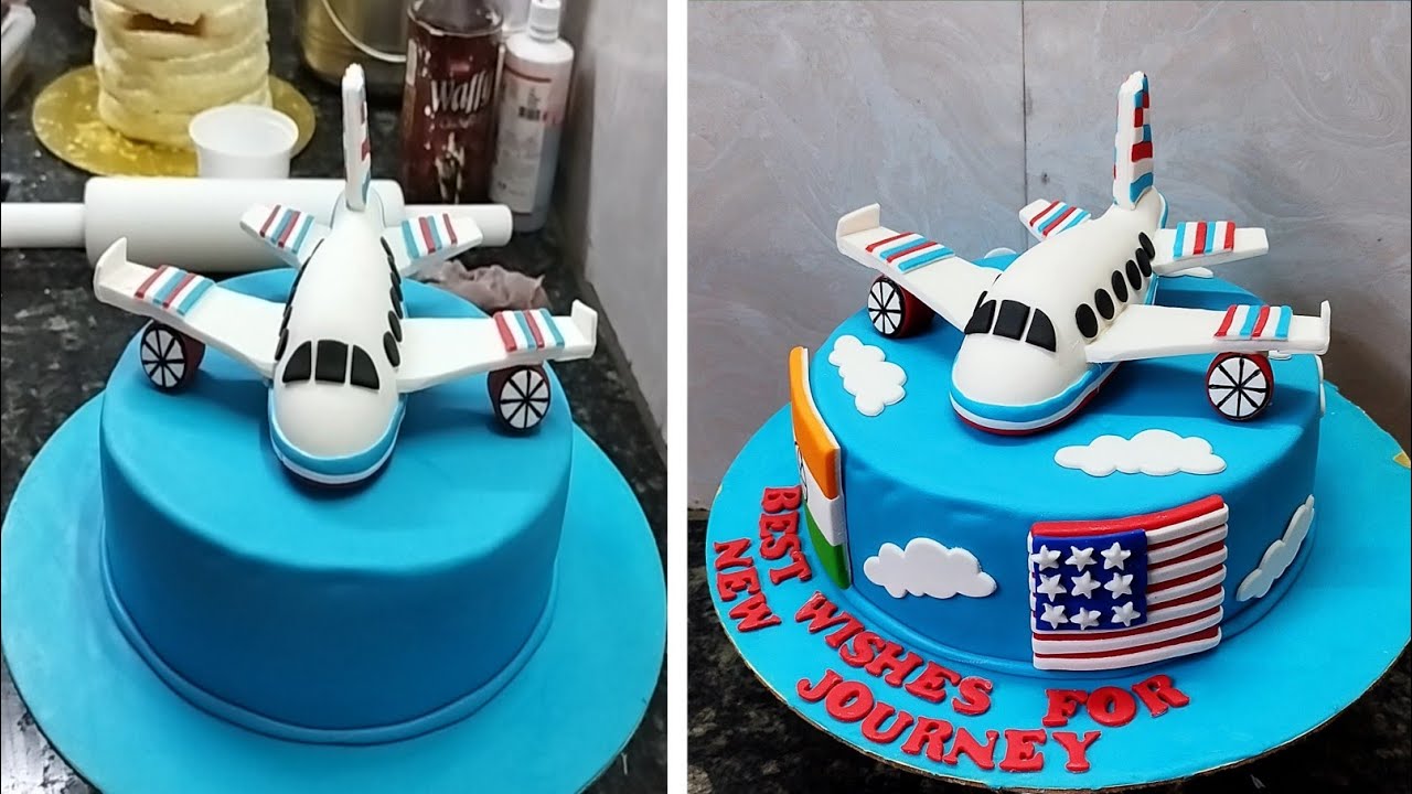 Amazing My First Journey Aeroplane Cake |Aeroplane✈️️ Cake Decorating ideas|Aeroplane Kaishe Banaye