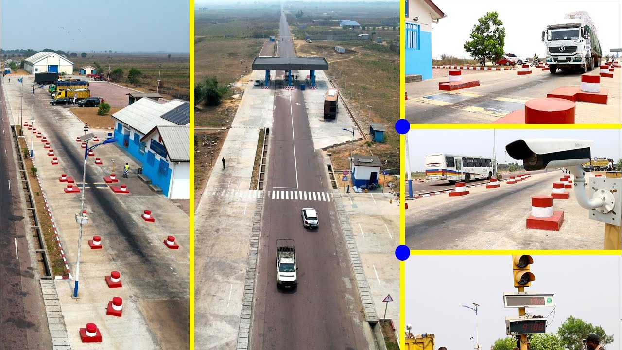 🚨KINSHASA-BANDUNDU : UNE PREMIÈRE, CONSTRUCTION ET REMISE DÉFINITIVE D'UNE STATION DE PÉAGE & PESAGE