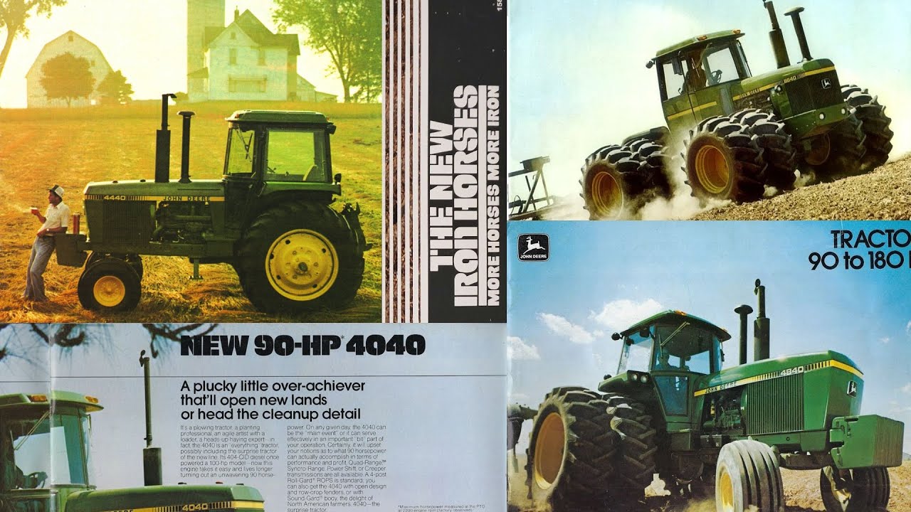 Тракторы John Deere серии 40